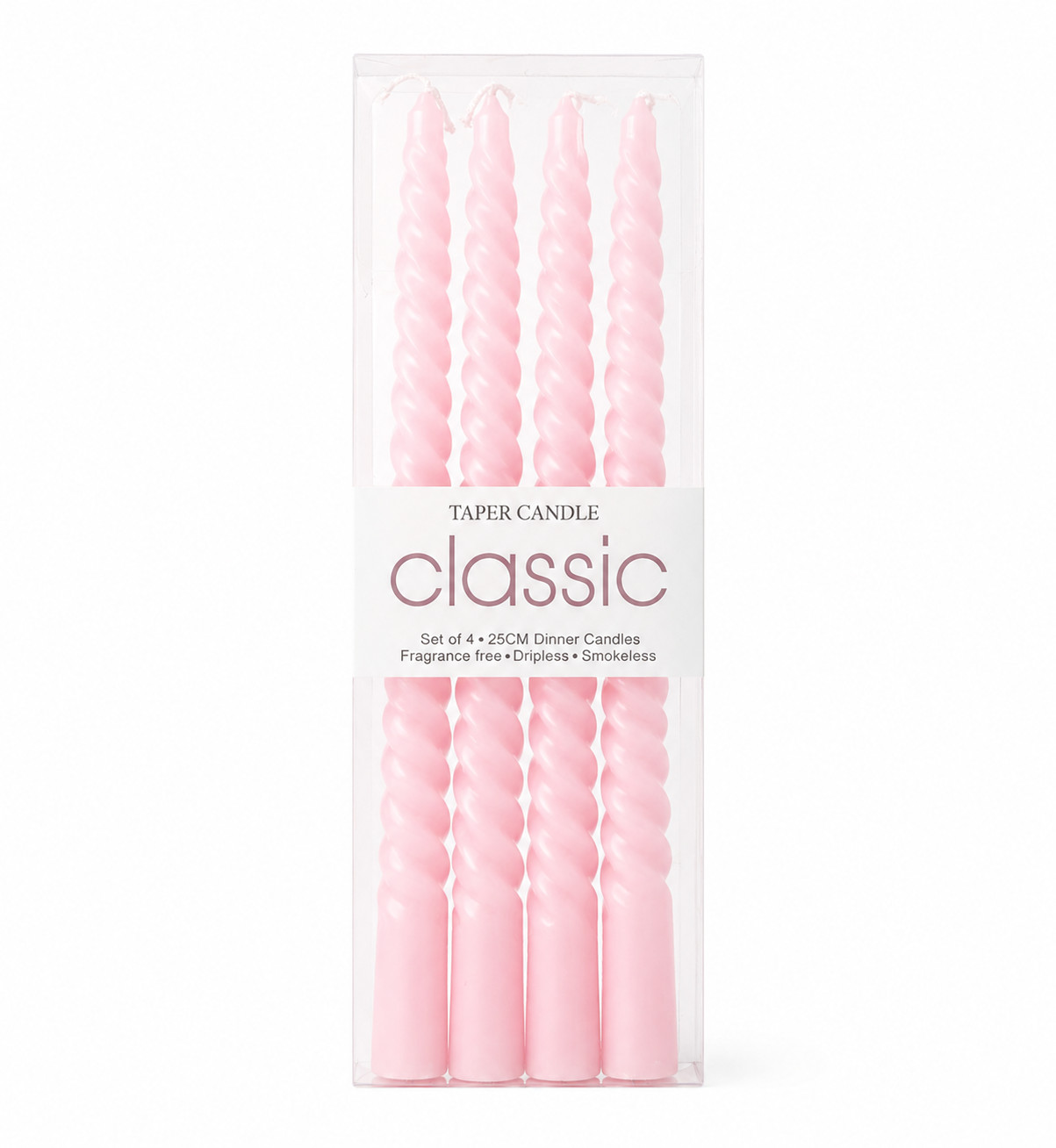 RÓŻOWE ŚWIECE 4-PACK