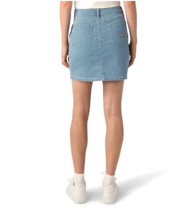 NIEBIESKA MINI SPÓDNICA JEANS