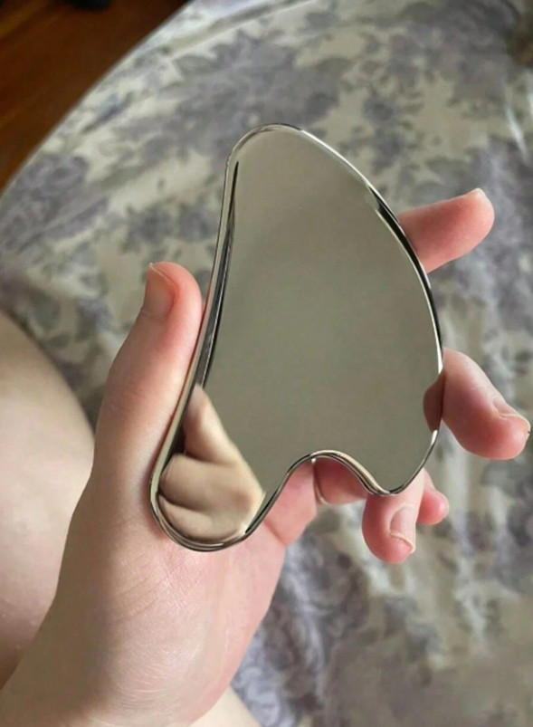PŁYTKA GUA SHA DO MASAŻU TWARZY