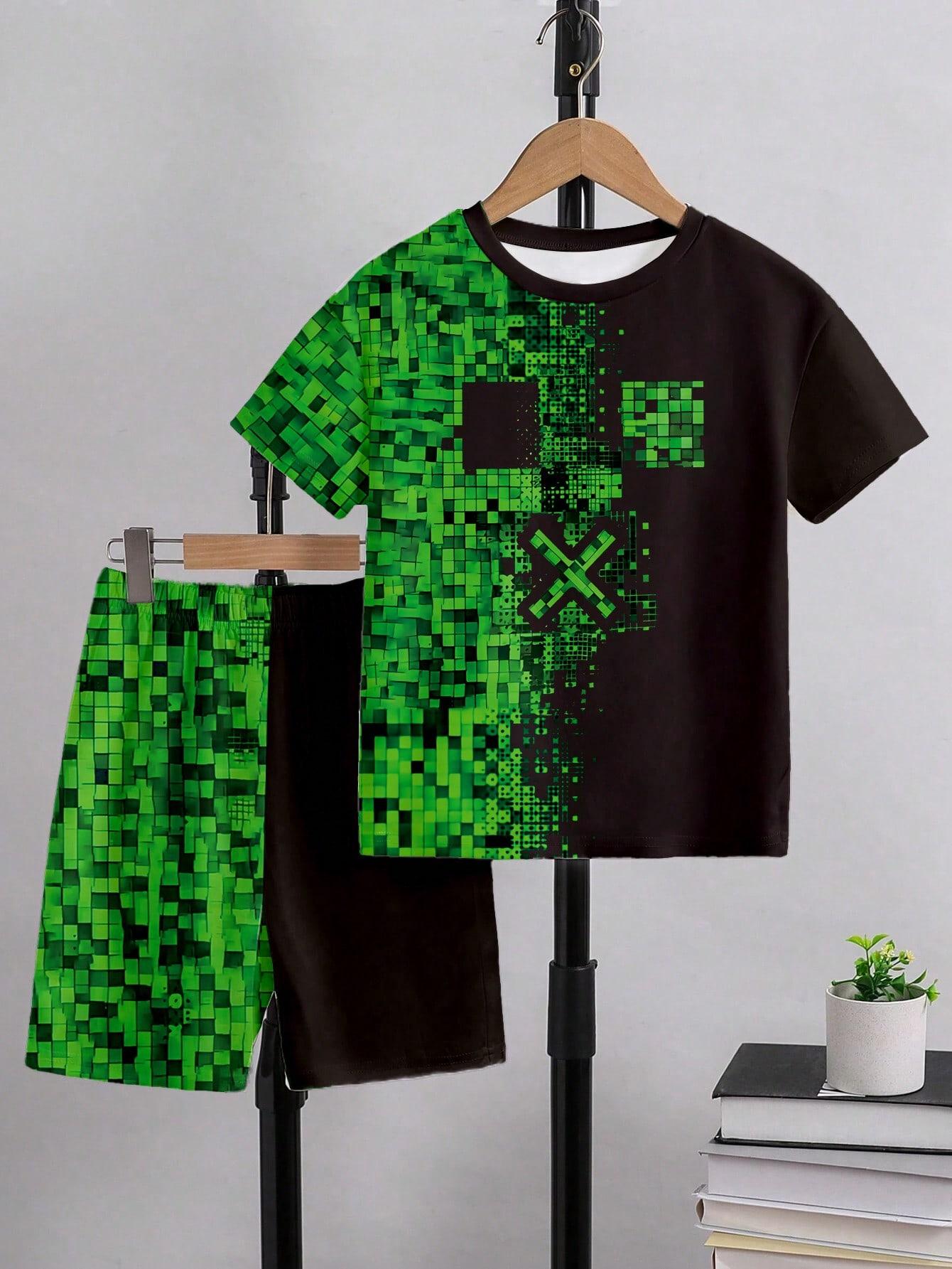 t-shirt spodenki komplet