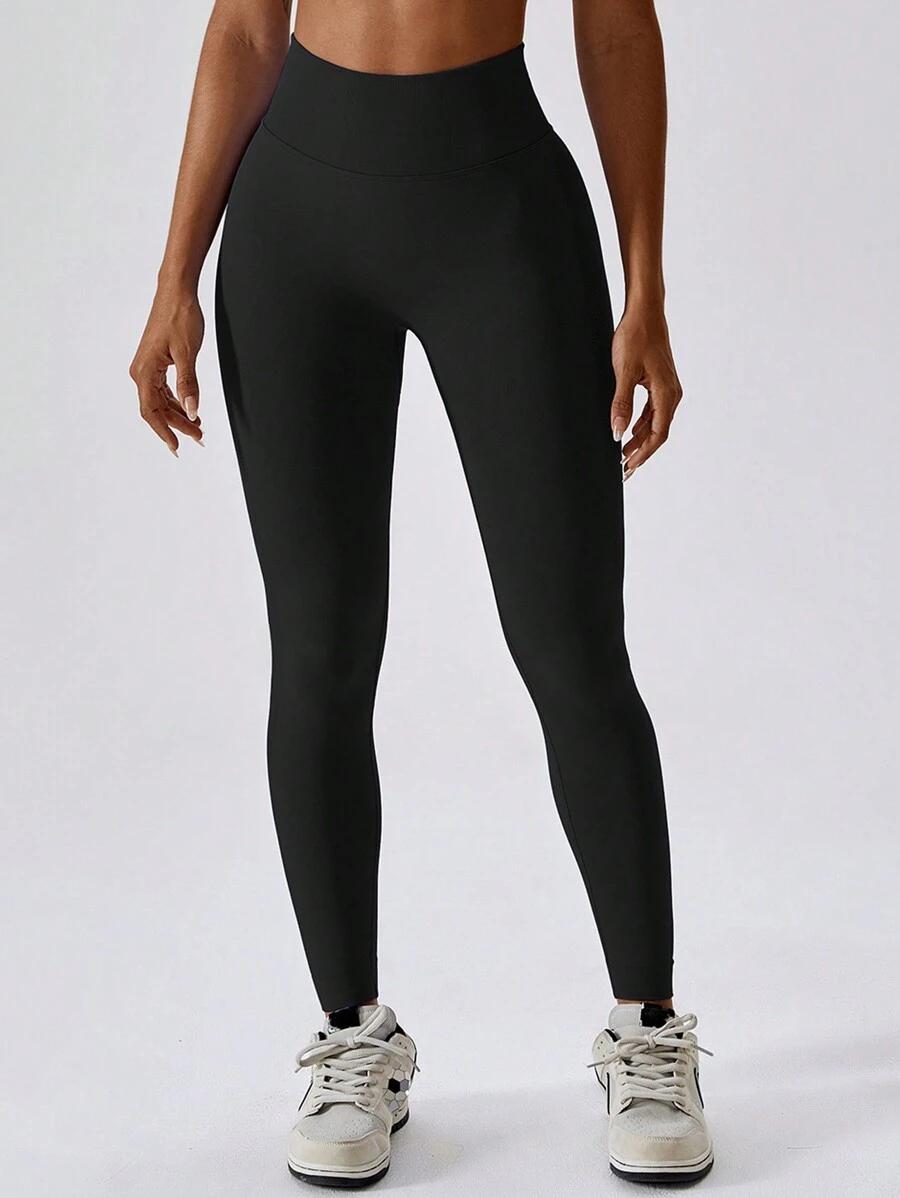 CZARNE LEGGINSY WYSOKI STAN