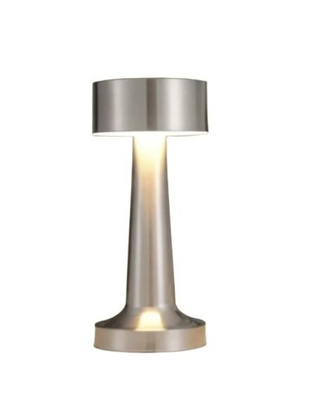 srebrna lampka led