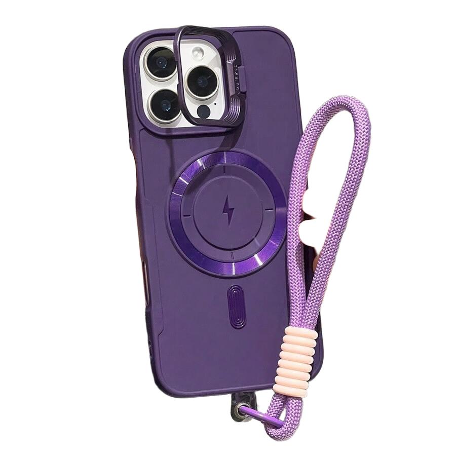 fioletowe etui na telefon