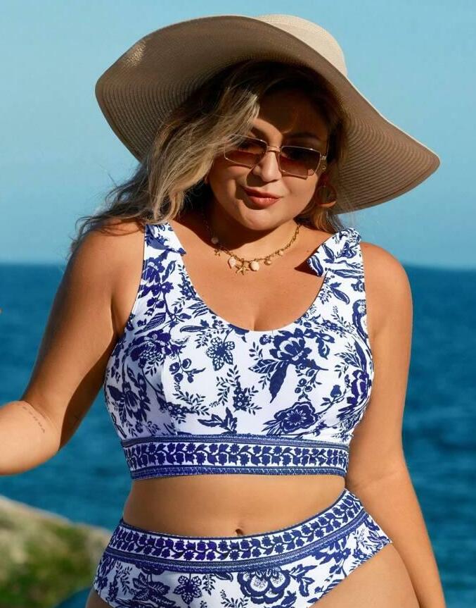 góra od bikini wzór