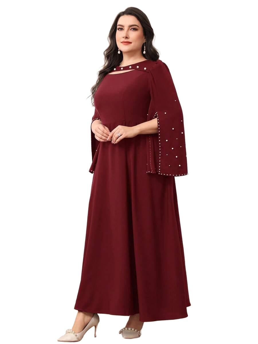 SUKIENKA KOKTAJLOWA MAXI OVERSIZE 