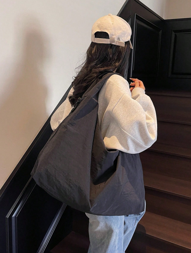 CZARNA TOREBKA SHOPPER