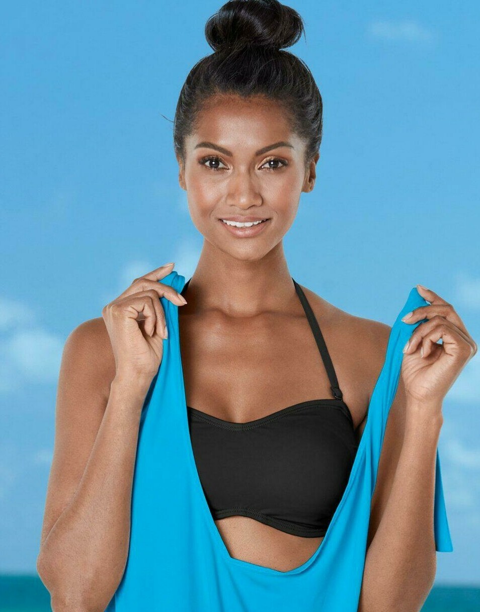 czarna góra od bikini 