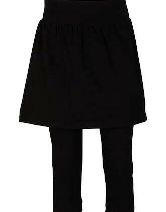 LEGGINSY DAMSKIE 3/4 BAWEŁNA REGULAR BEZ WZORU