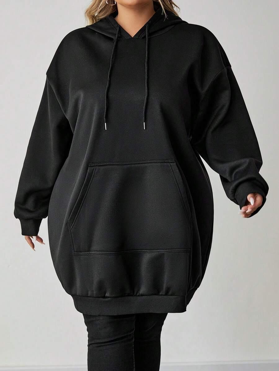 CZARNA BLUZA KAPTUR