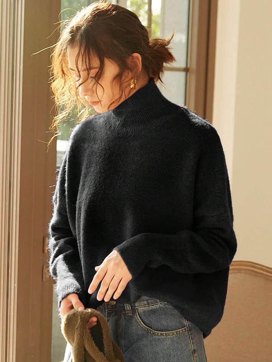 CZARNY SWETER GOLF