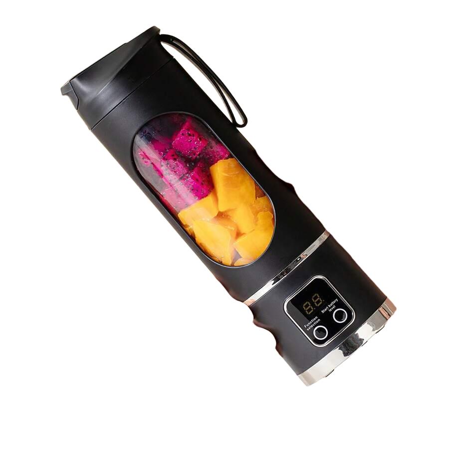 czarny bezprzewodowy blender