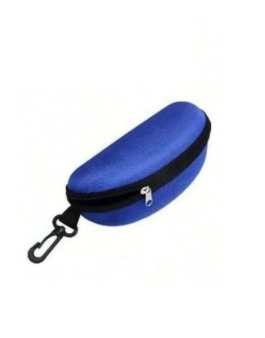 niebieskie etui na okulary