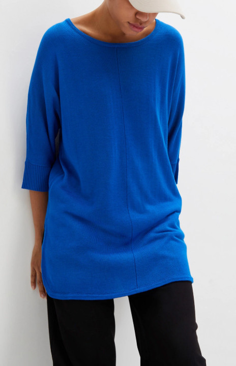 SWETER Z DZIANINY