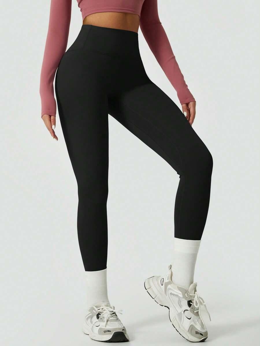 CZARNE LEGGINSY WYSOKI STAN