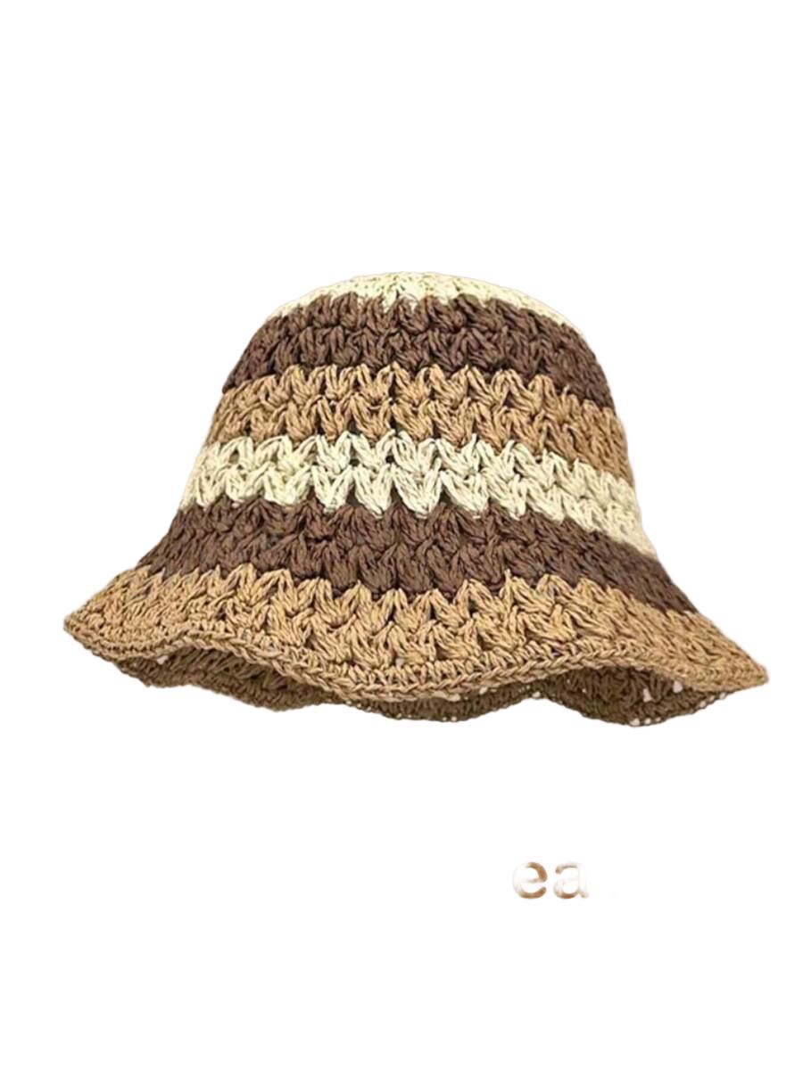 słomiany kapelusz bucket