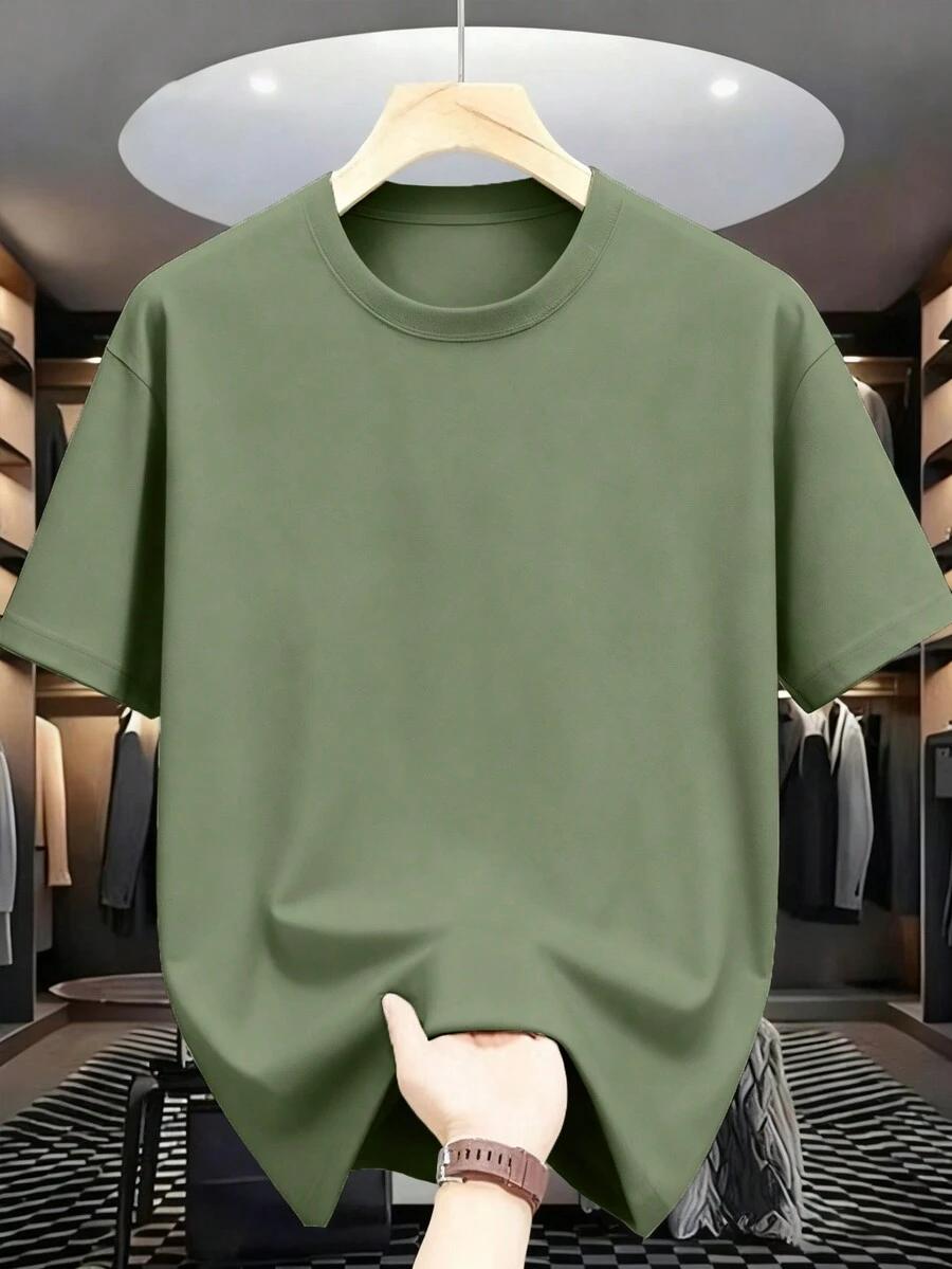 ZIELONY T-SHIRT BASIC