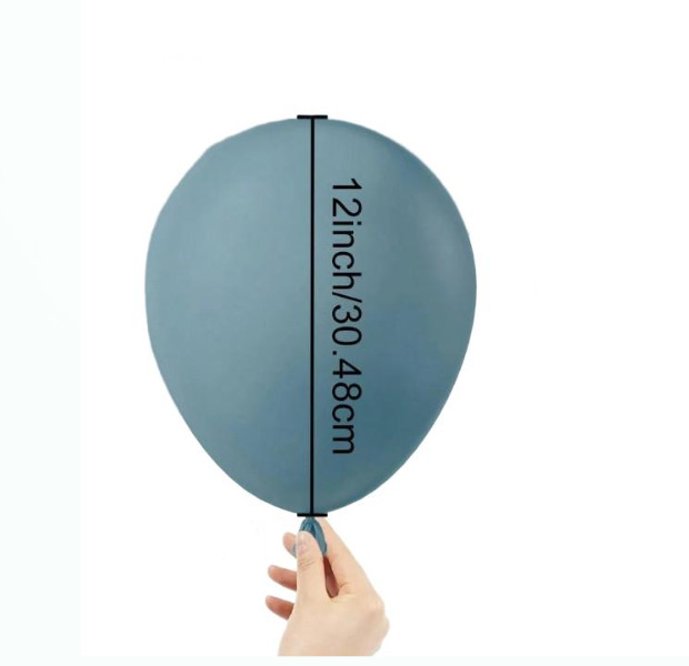 granatowe balony 50szt