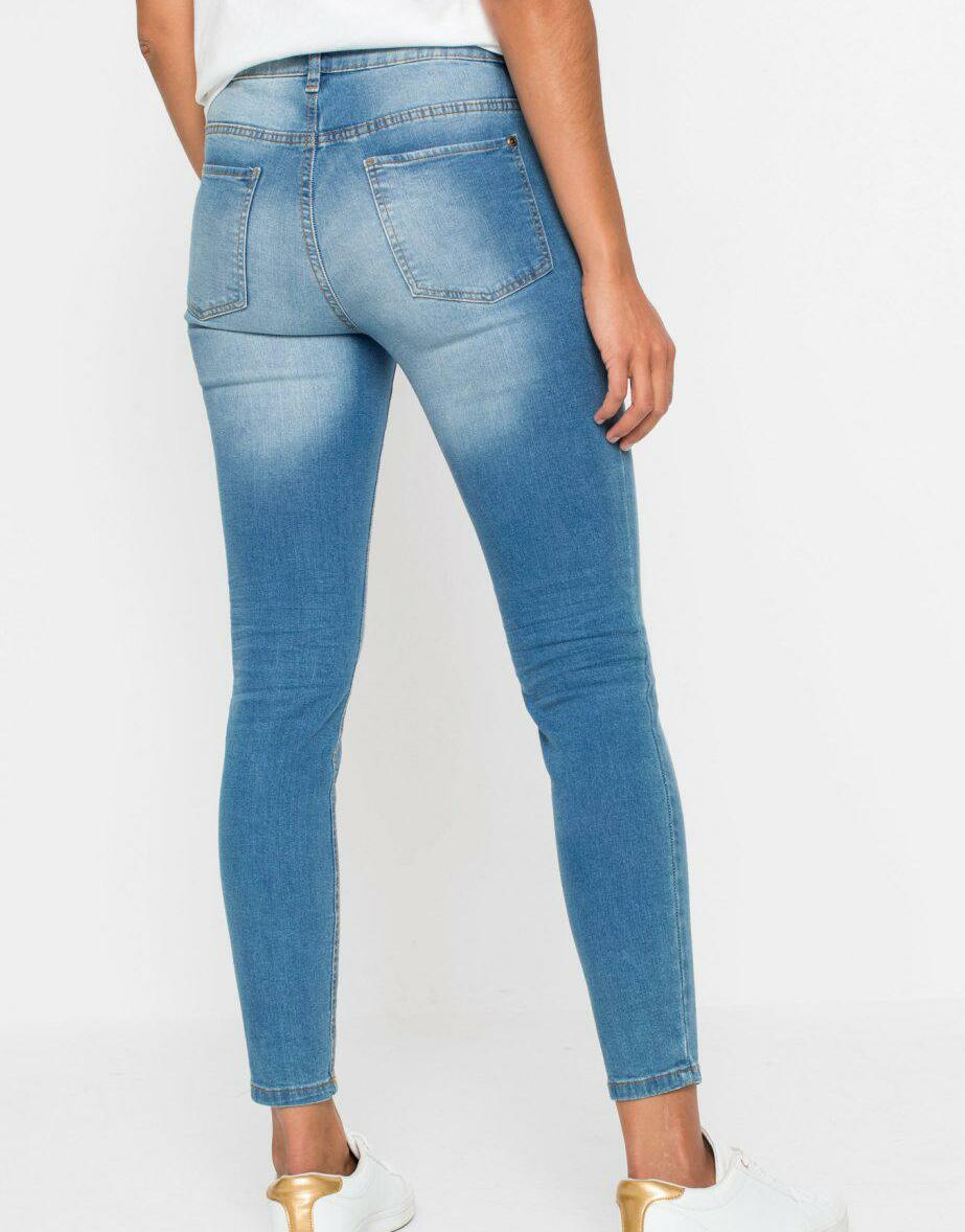 SPODNIE JEANSOWE RURKI