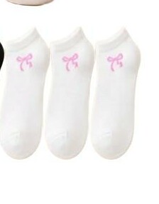 SKARPETKI STÓPKI WZÓR KOKARDKA 3-PACK