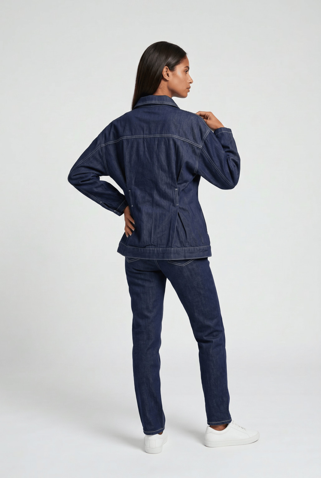 kurtka jeans zamek