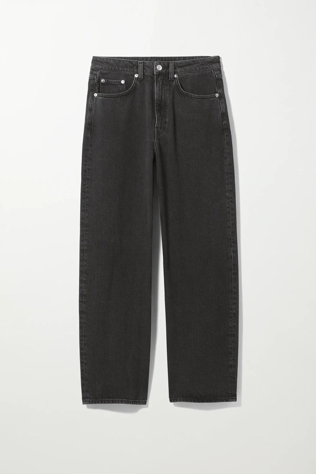 CZARNE SPODNIE JEANS