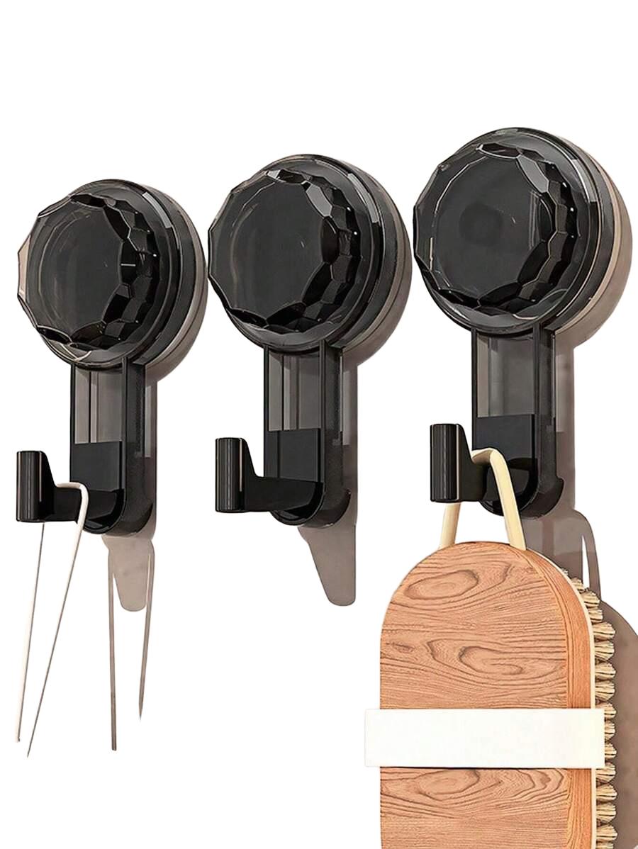 czarny uchwyt ścienny 3-pack