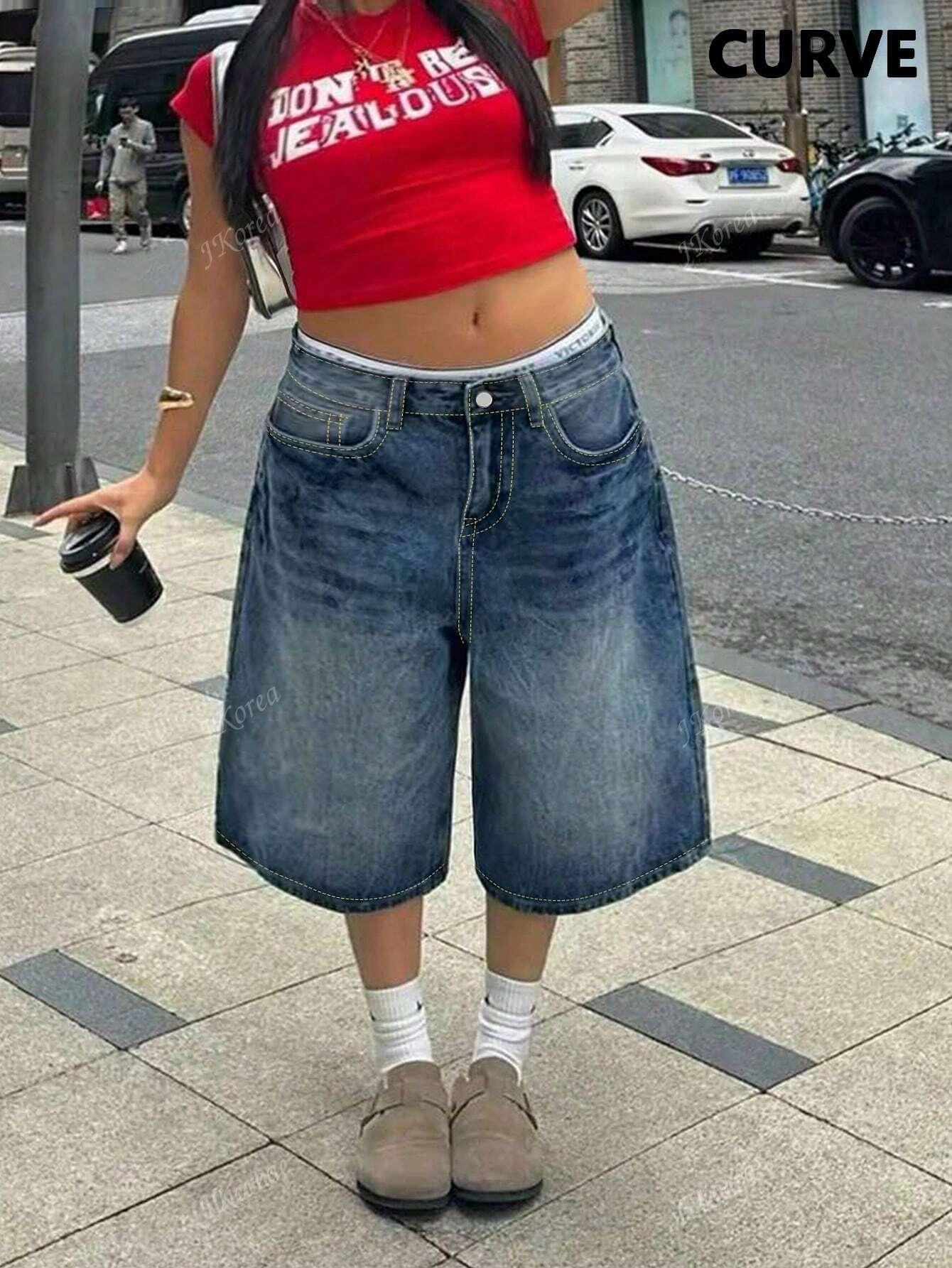NIEBIESKIE SPODENKI JEANS