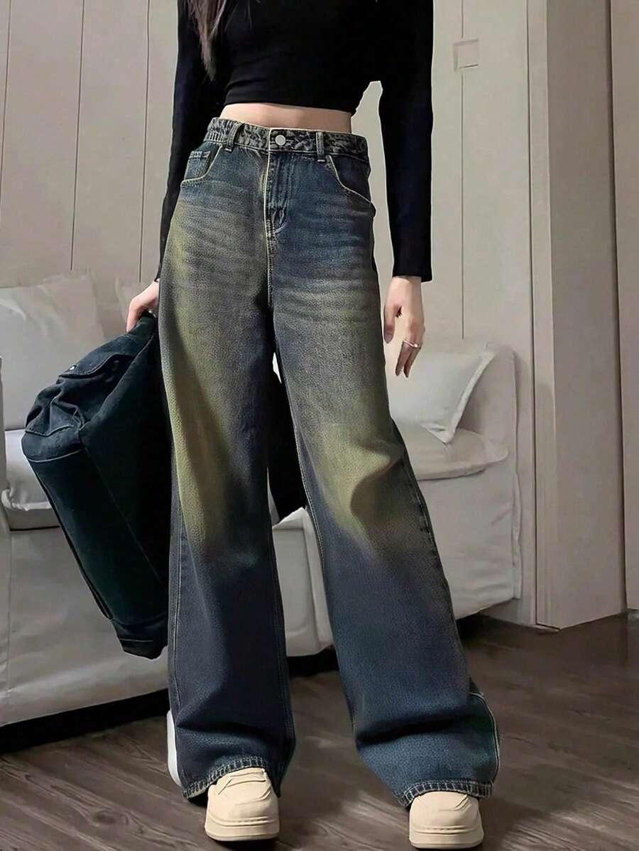 SPODNIE JEANS KIESZENIE 