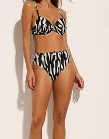 BIKINI DAMSKIE DWUCZĘŚCIOWE ZE WZOREM 70D