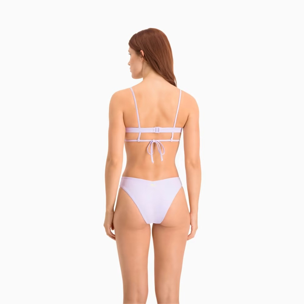 FIOLETOWY DÓŁ OD BIKINI LOGO 935075-04