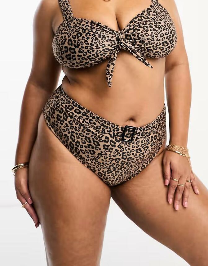 DÓŁ OD BIKINI ANIMAL PRINT