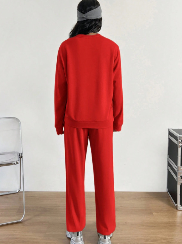 KOMPLET BLUZA SPODNIE 