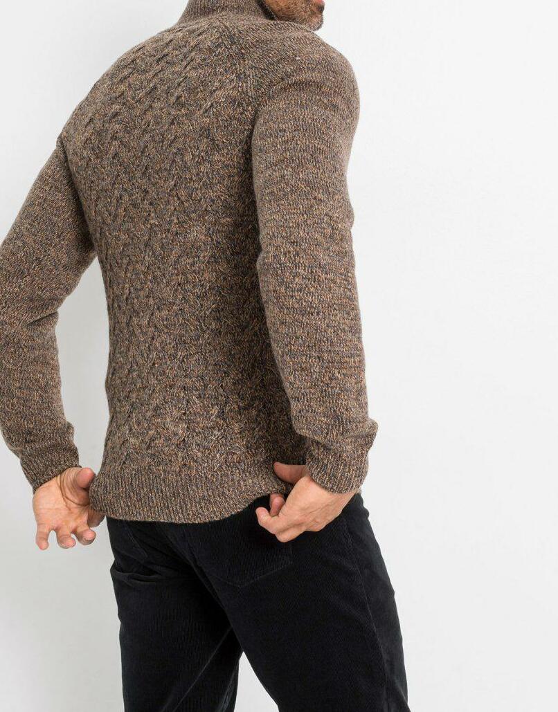 SWETER MĘSKI ROZPINANY
