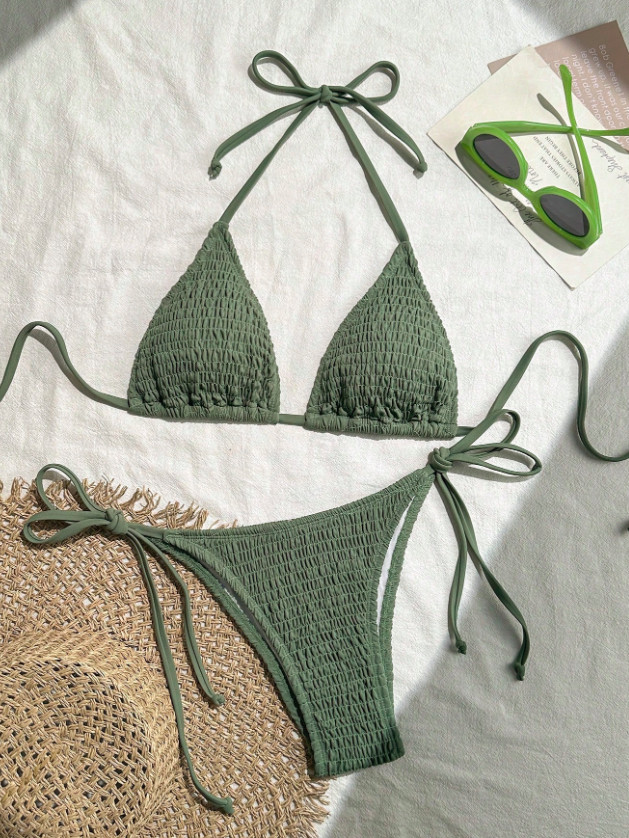 ZIELONY KOMPLET BIKINI