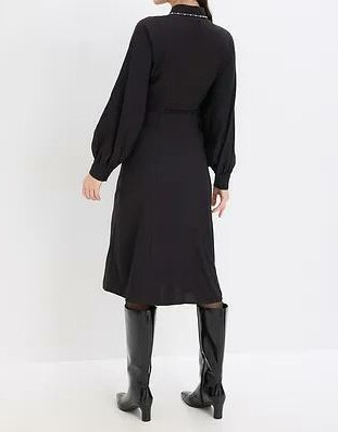 SUKIENKA KOSZULOWA PLUS SIZE Z KOŁNIERZYKIEM