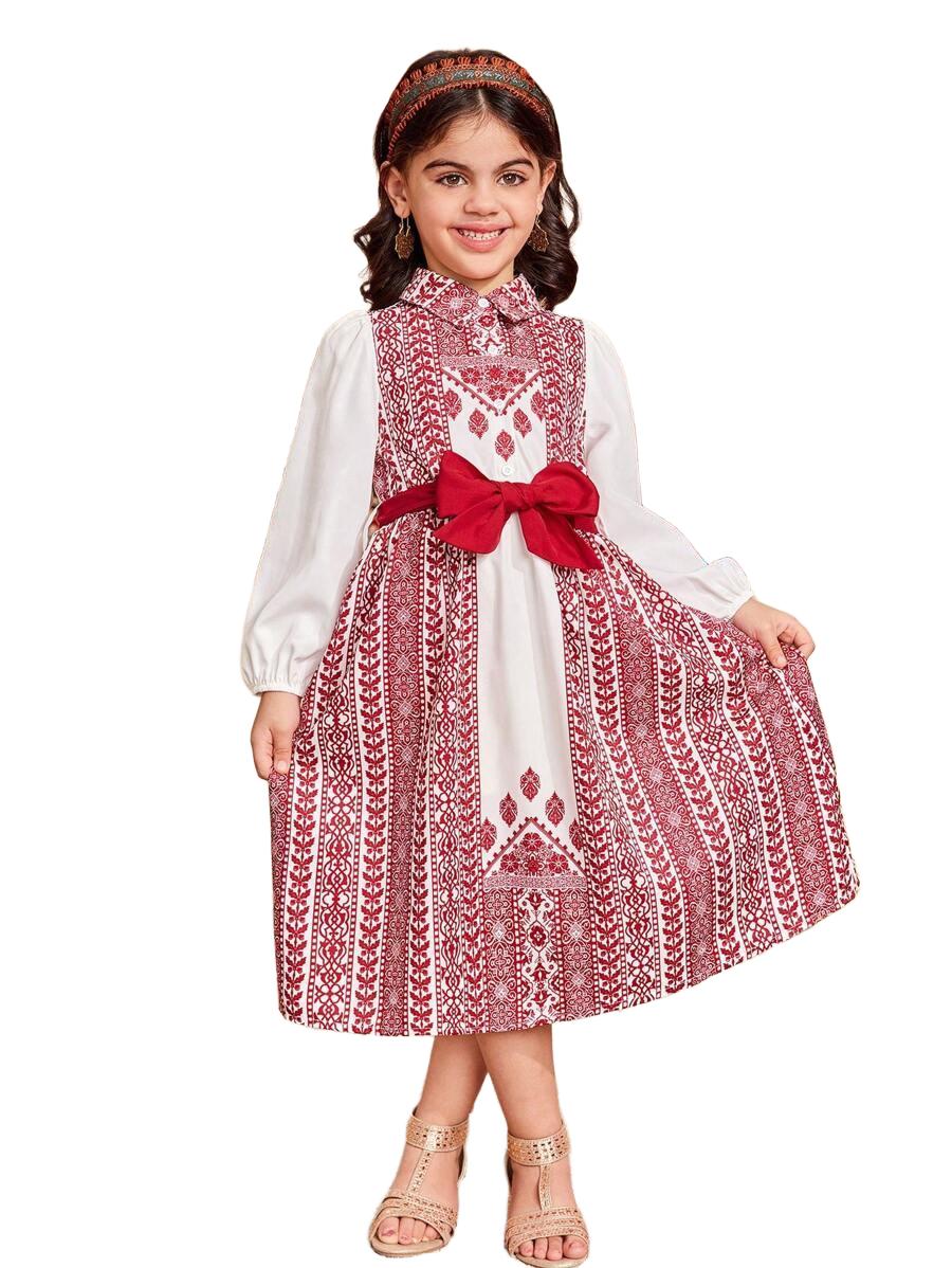 SUKIENKA DZIECIĘCA WE WZORY