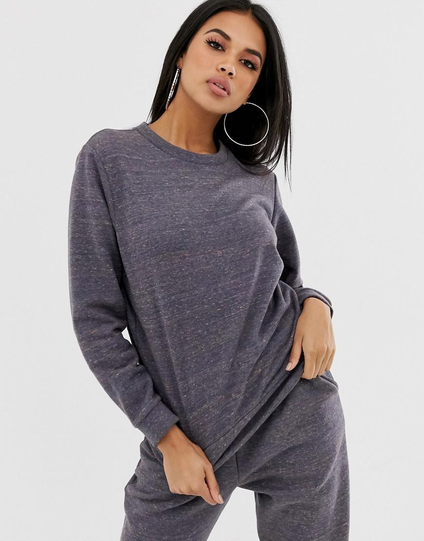 LUŹNA BLUZA OKRĄGŁY DEKOLT 