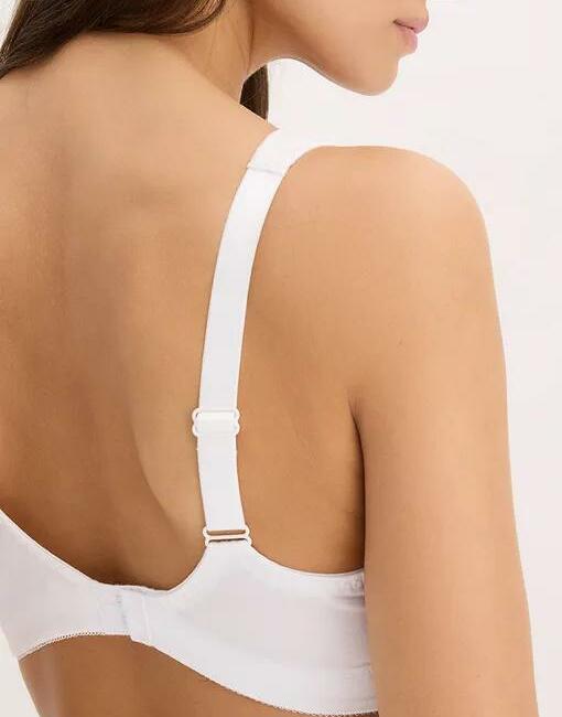 BIUSTONOSZ DAMSKI REGULAR BANDEAU Z ZAPIĘCIEM Z TYŁU