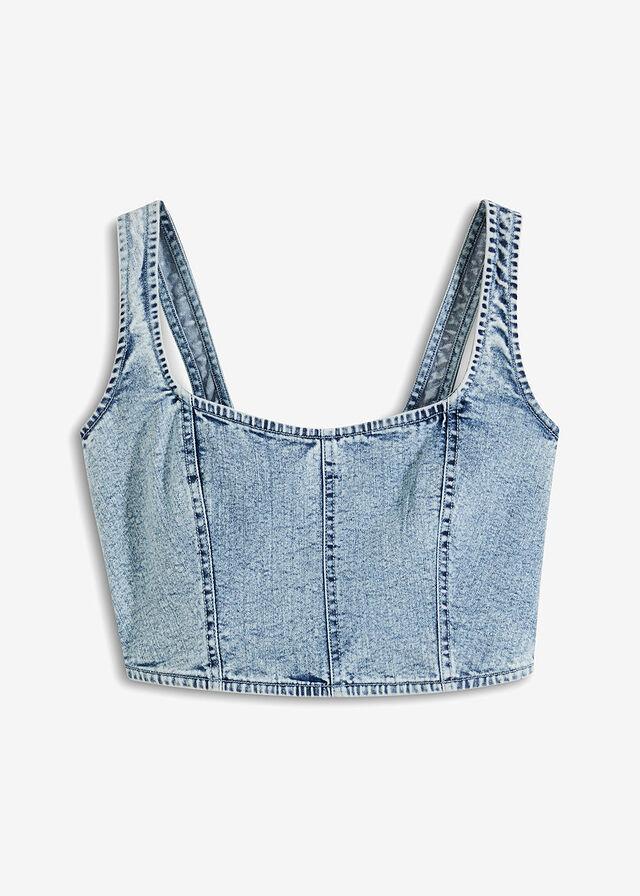 TOP JEANSOWY DAMSKI