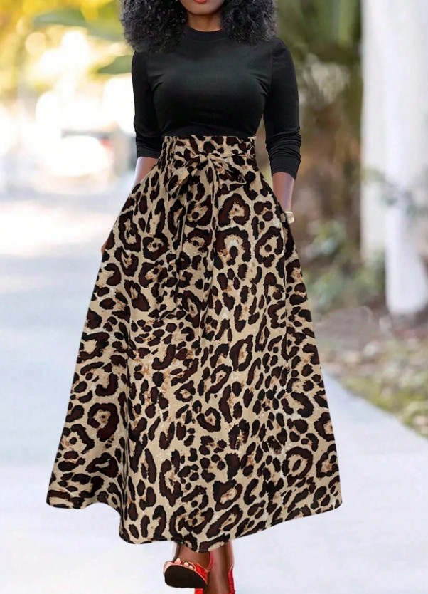 SPÓDNICA ANIMAL PRINT