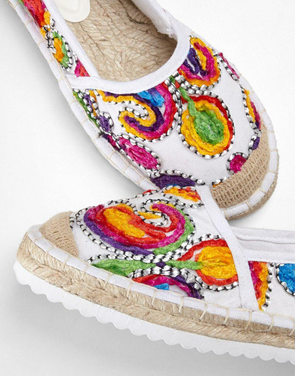 ESPADRYLE DAMSKIE TKANINA
