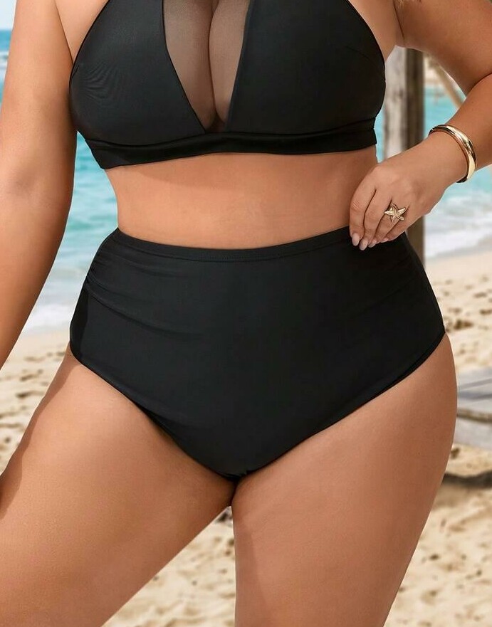 czarny dół od bikini 