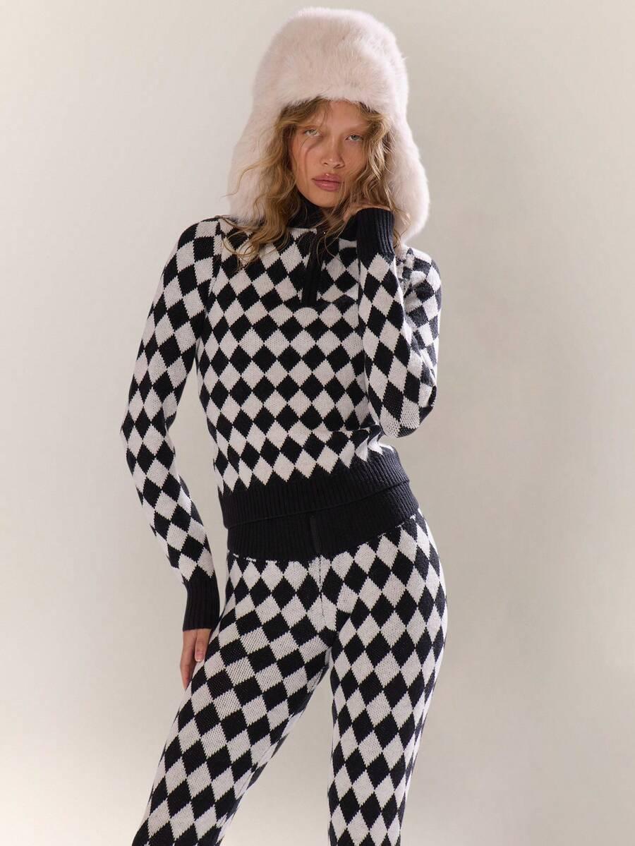 SWETER STÓJKA WZÓR