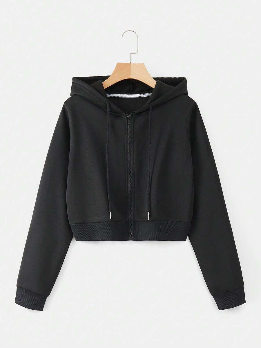 CZARNA BLUZA KAPTUR
