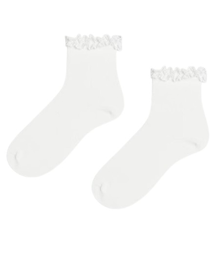 BIAŁE SKARPETY 2-PACK