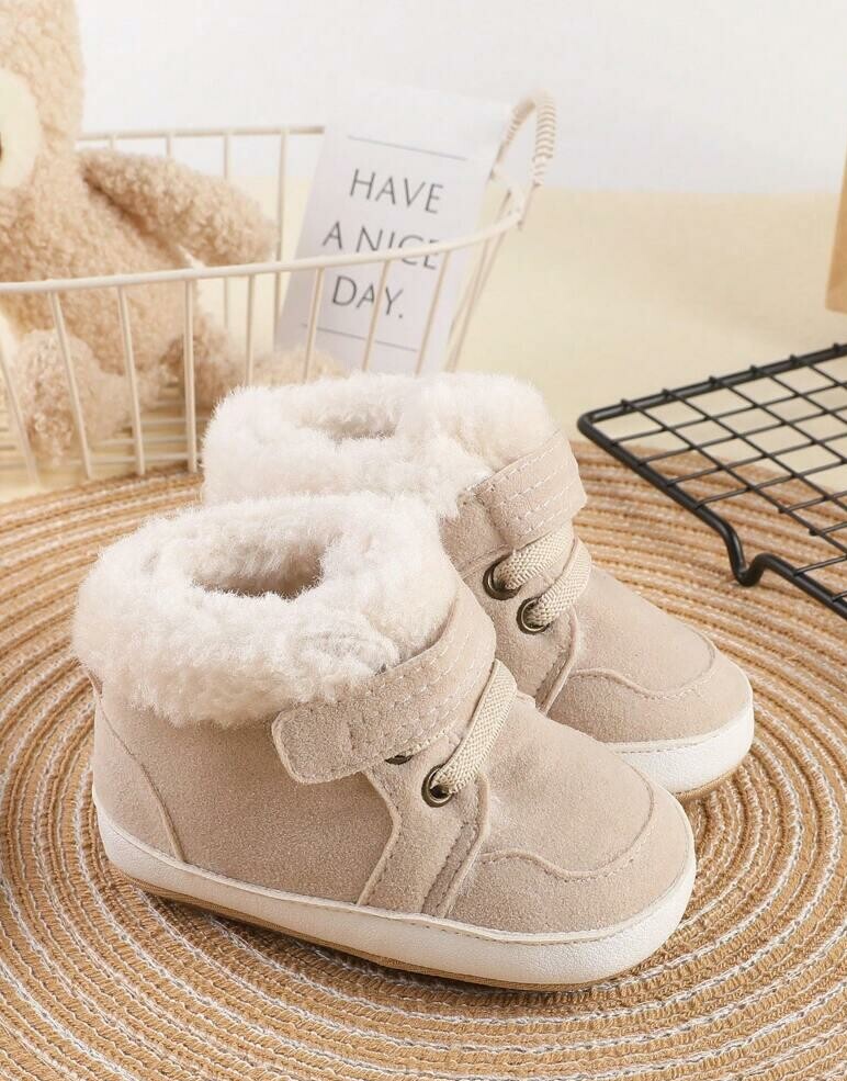BUTY imitacja zamszu futerko