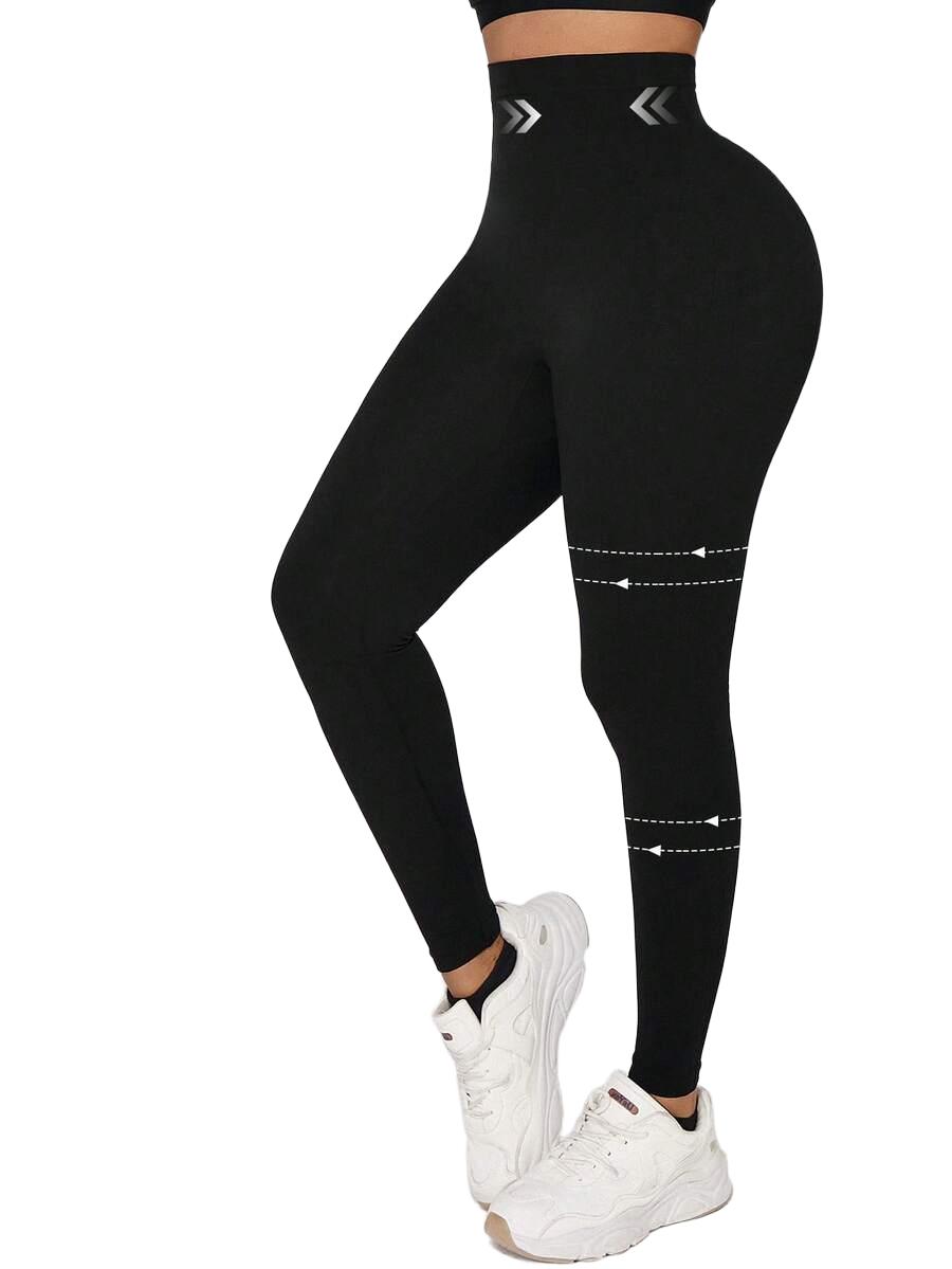 CZARNE LEGGINSY WYSOKI STAN