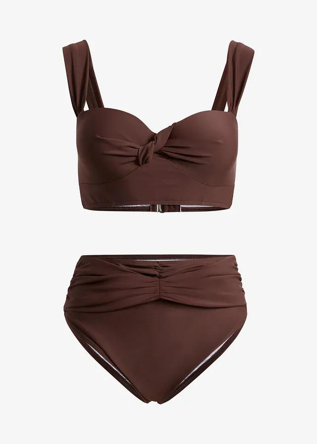 KOMPLET BIKINI Z MARSZCZENIEM 100B