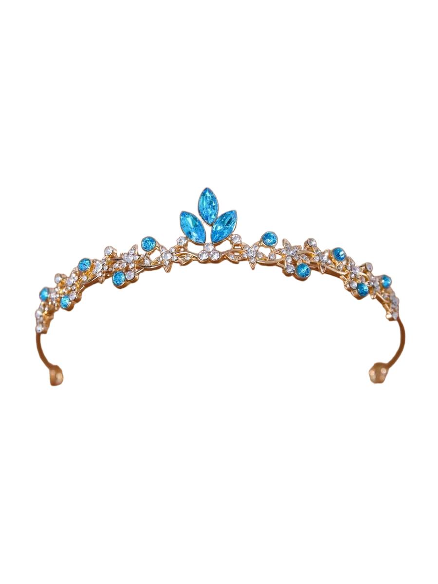 złota tiara zdobienie
