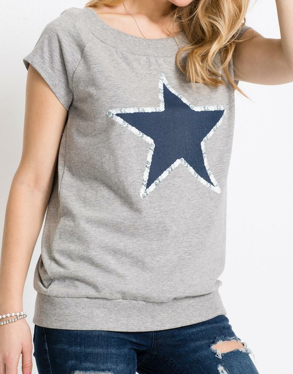 T-SHIRT Z NADRUKIEM